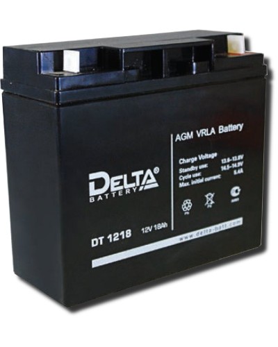 Delta DT 1218. Аккумулятор герметичный свинцово-кислотный. Delta в Воронеже