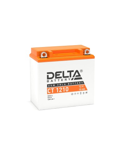 Delta CT 1210. Аккумулятор герметичный свинцово-кислотный стартерный. Delta в Воронеже