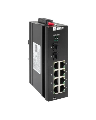 TSX-ML2-2GX/SFP-8GT. Промышленный управляемый коммутатор. EKF в Воронеже