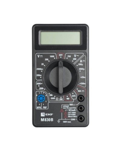 Мультиметр цифровой M830B Master (In-180701-bm830B). Мультиметр цифровой. EKF в Воронеже