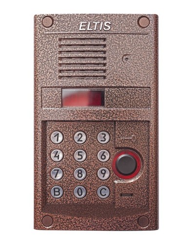 DP400-RDC24 (медь). Блок вызова домофона. ELTIS в Воронеже