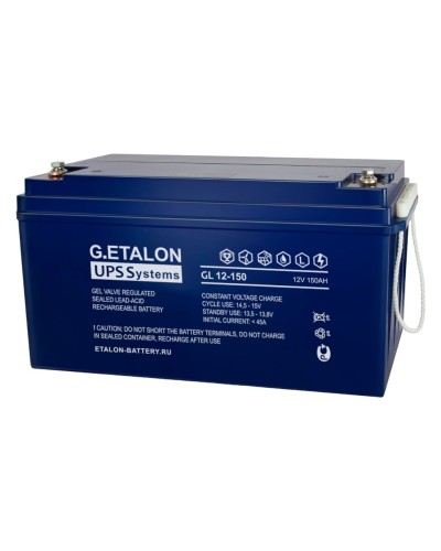 G.ETALON GL 12-150. Аккумулятор герметичный свинцово-кислотный. ETALON в Воронеже