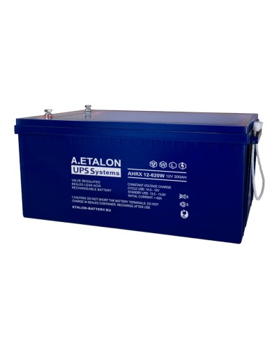 A.ETALON AHRX 12-820W (120). Аккумулятор герметичный свинцово-кислотный. ETALON в Воронеже
