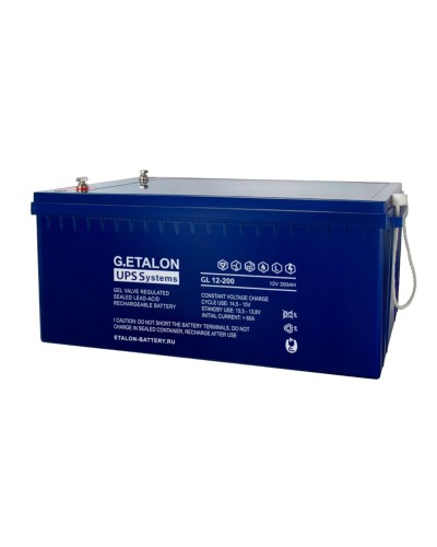 G.ETALON GL 12-200. Аккумулятор герметичный свинцово-кислотный. ETALON в Воронеже