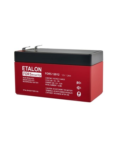ETALON FORS 12012. Аккумулятор герметичный свинцово-кислотный. ETALON в Воронеже