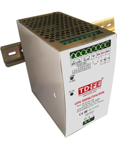 UPS 300W/24V/DIN. Источник вторичного электропитания резервированный. FARADAY в Воронеже