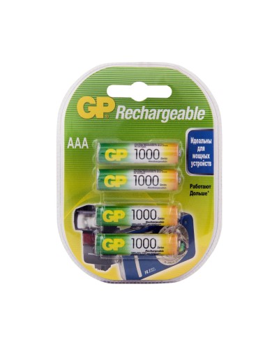 GP 100AAAHC AAA (GP 100AAAHC-2DECRC4), упак. 4 шт.. Перезаряжаемые аккумуляторы. GP Batteries в Воронеже