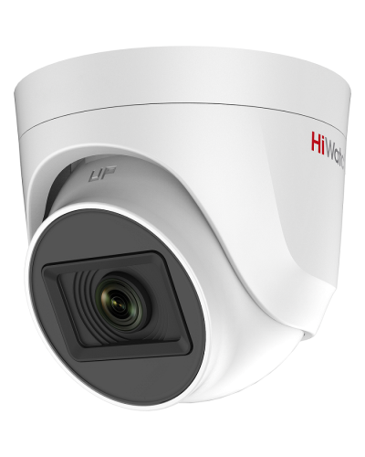 HDC-T020-P(B)(2.8mm). Бюджетная видеокамера мультиформатная купольная. HiWatch Ecoline в Воронеже