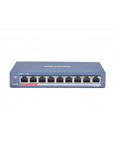 DS-3E0109P-E(C). Коммутатор с питанием POE. Hikvision в Воронеже