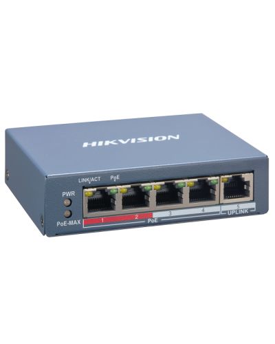 DS-3E1105P-EI. Коммутатор с POE. Hikvision в Воронеже
