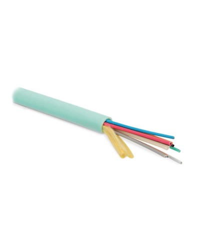 FO-MB-IN-503-12-LSZH-AQ. Кабель волоконно-оптический многомодовый. Hyperline в Воронеже