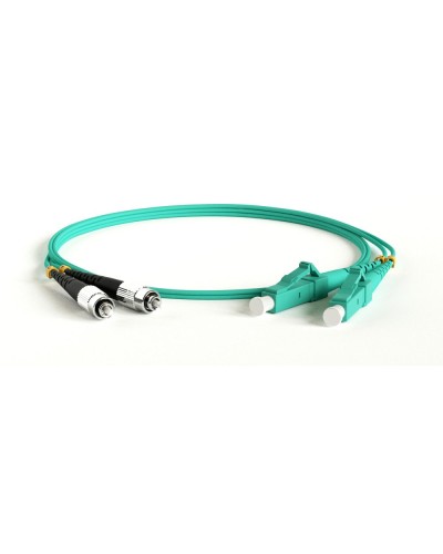 FC-D2-503-FC/PR-LC/PR-H-1M-LSZH-AQ. Патч-корд волоконно-оптический многомодовый. Hyperline в Воронеже