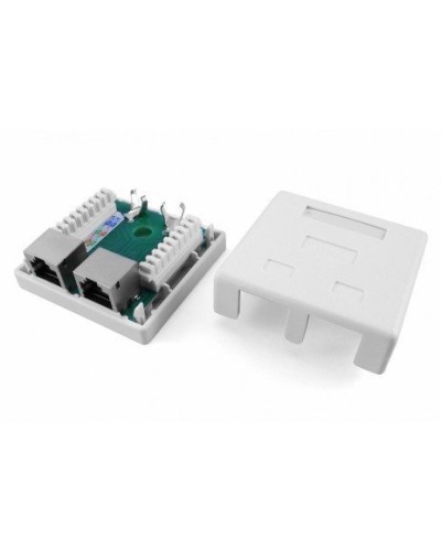 SB1-2-8P8C-C5e-SH-WH. Розетка RJ-45. Hyperline в Воронеже