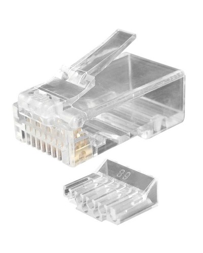 PLUG-8P8C-UV-C6-100 (100 шт). Разъем RJ-45. Hyperline в Воронеже
