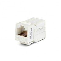 KJNE-8P8C-C5e-90-WH. Вставка Keystone Jack RJ-45. Hyperline