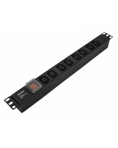SHE19-8IEC-S-IEC. Блок розеток 19. Hyperline в Воронеже