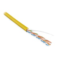 UUTP4-C5E-S24-IN-LSZH-YL-305. Кабель «витая пара» (LAN) для структурированных систем связи. Hyperline
