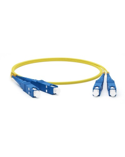 FC-D2-9-SC/UR-SC/UR-H-15M-LSZH-YL. Патч-корд волоконно-оптический. Hyperline в Воронеже