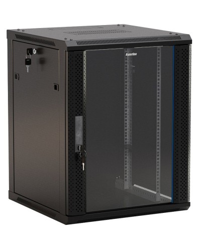 TWB-2266-GP-RAL9004. Шкаф телекоммуникационный 19 настенный 22U. Hyperline в Воронеже