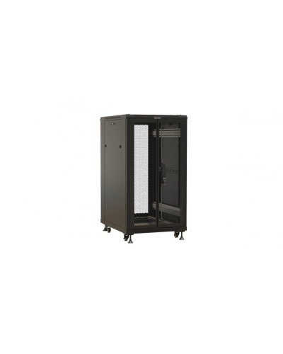 TTBR-2766-DD-RAL9004. Шкаф телекоммуникационный 19 напольный 27U. Hyperline в Воронеже