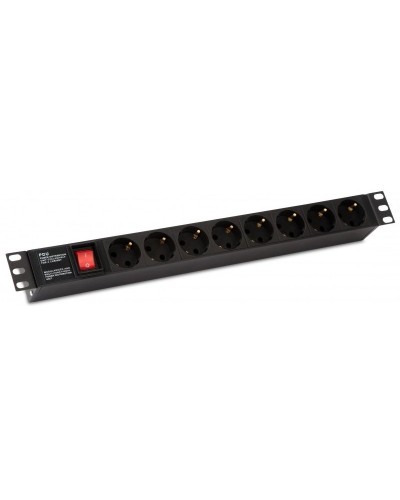 SHE19-8SH-S-IEC. Блок розеток 19. Hyperline в Воронеже