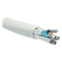 FUTP16W-C5-S24-IN-LSZH-GY. Кабель «витая пара» (LAN) для структурированных систем связи. Hyperline