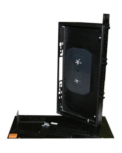 FO-19R-1U-3xSLT-W140H42-24UN-BK. Кросс оптический 19. Hyperline в Воронеже