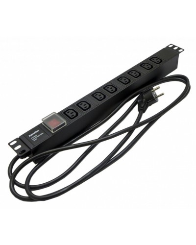 SHE19-8IEC-S-2.5EU. Блок розеток 19. Hyperline в Воронеже
