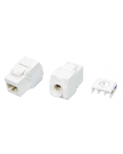 KJ8-8P8C-C6A-180-TLS-WH. Вставка Keystone Jack RJ-45. Hyperline в Воронеже