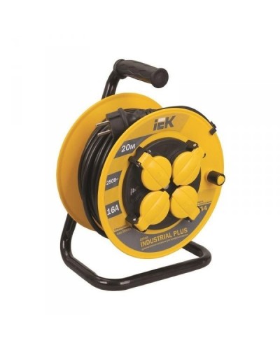 УК30 4 места 30м (WKP15-16-04-30-44). Удлинитель на катушке Industrial plus. IEK в Воронеже