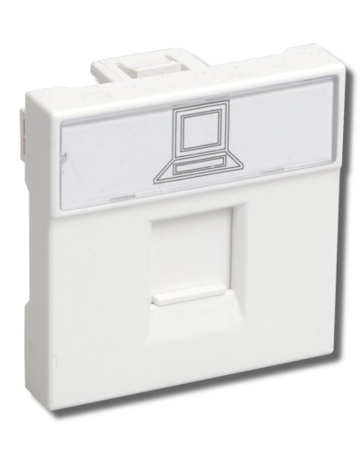 РКИ-20-00-П RJ-45 UTP белая (CKK-40D-RI2-K01). Розетка информационная 2 модуля ПРАЙМЕР. IEK в Воронеже