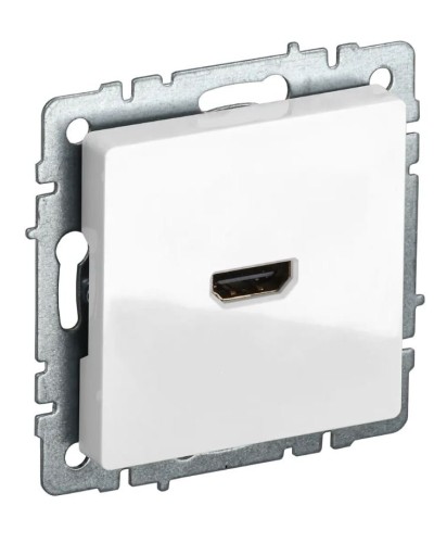 Розетка HDMI РHDMI-0-БрБ белая BRITE (BR-H10-K01). Розетка HDMI. IEK в Воронеже