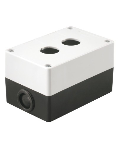 Корпус КП102 для кнопок 2 места белый (BKP10-2-K01). Корпус для кнопочных постов. IEK в Воронеже