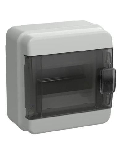 Корпус пластиковый КМПн-6 IP65 TEKFOR (TF5-KP72-N-06-65-K03-K02). Корпус модульный пластиковый черная прозрачная дверь. IEK в Воронеже