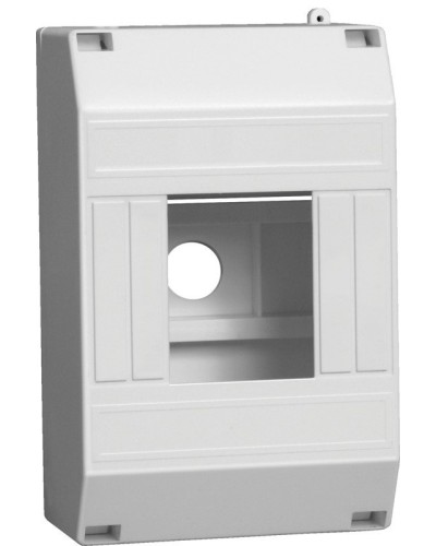Корпус пластиковый КМПн 1/4 IP20 белый (MKP31-N-04-30-135). Щиток модульный без дверцы, настенный. IEK в Воронеже
