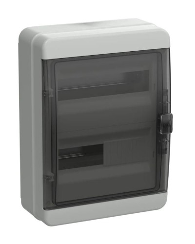 Корпус пластиковый КМПн-24 IP65 TEKFOR (TF5-KP72-N-24-65-K03-K02). Корпус модульный пластиковый черная прозрачная дверь. IEK в Воронеже