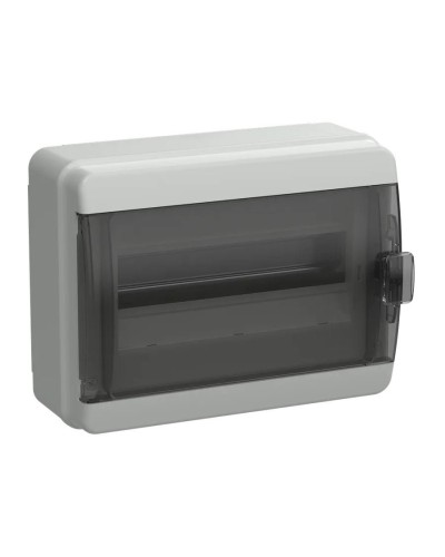 Корпус пластиковый КМПн-12 IP65 TEKFOR (TF5-KP72-N-12-65-K03-K02). Корпус модульный пластиковый черная прозрачная дверь. IEK в Воронеже