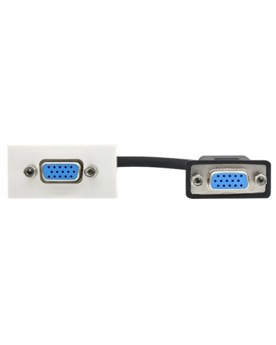 Розетка VGA M/M PRIMER РКМ-20-20-П белый IEK (PR-KK40D-RV-0-2-K01). Розетка. IEK в Воронеже