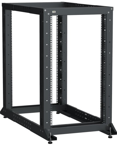 LF05-24U61-2GM. Стойка 2-рамная 24U 600х600-1000мм черная. ITK в Воронеже