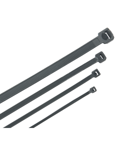 HKB-W48-L200 (100 шт). Хомут кабельный ХКн 4,8х200мм нейлон черный. ITK в Воронеже