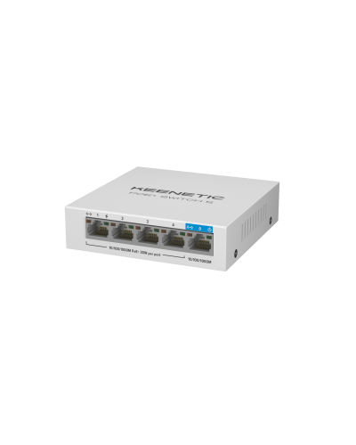 Keenetic KN-4610 (L2) 5х1Гбит/с 4PoE+ 60W. Коммутатор с PoE. KEENETIC в Воронеже