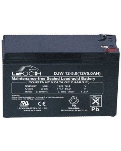 LEOCH DJW 12-5,0. Аккумулятор герметичный свинцово-кислотный. LEOCH в Воронеже