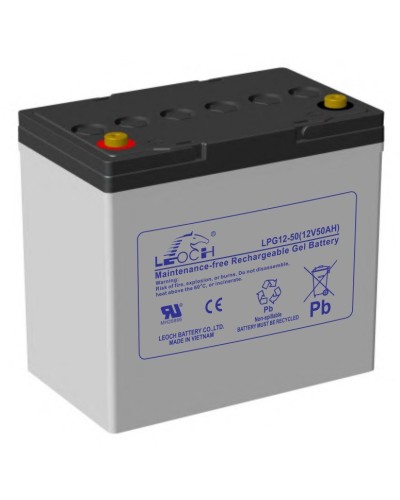 LEOCH LPG 12-50. Аккумулятор герметичный свинцово-кислотный. LEOCH в Воронеже