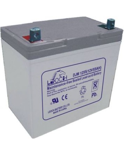 LEOCH DJM 1255. Аккумулятор герметичный свинцово-кислотный. LEOCH в Воронеже