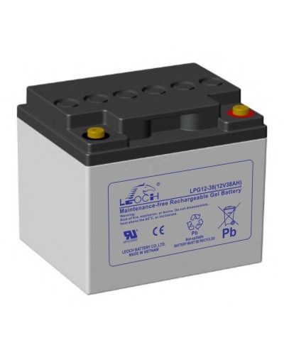 LEOCH LPG 12-38. Аккумулятор герметичный свинцово-кислотный. LEOCH в Воронеже