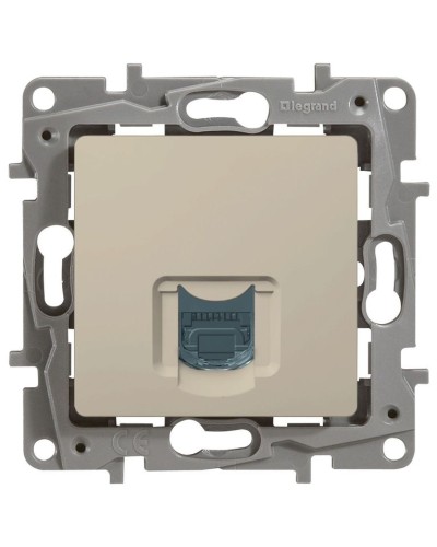 Розетка 5e, UTP, 1хRJ45, ETIKA, слоновая кость (672341). Розетка. LegranD в Воронеже