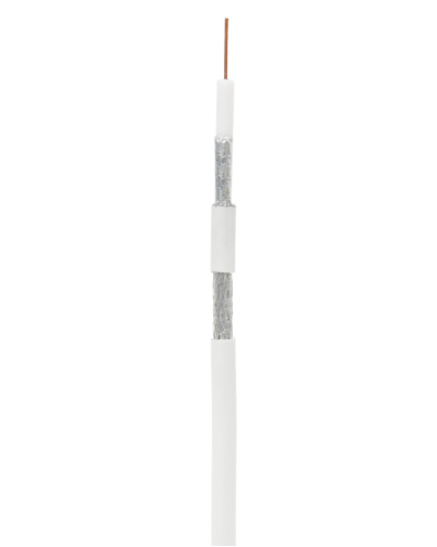 RG-11 CCS, In, PVC (EC-C2-21123A-WT-3). Кабель коаксиальный омедненный. NETLAN в Воронеже