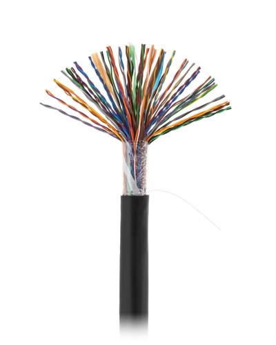 U/UTP 50pair, Cat5, Out, PE (EC-UU050-5-PE-BK-3). Кабель «витая пара» (LAN) для структурированных систем связи. NETLAN в Воронеже