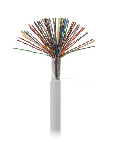 U/UTP 50pair, Cat5, In, PVC (EC-UU050-5-PVC-GY-3). Кабель «витая пара» (LAN) для структурированных систем связи. NETLAN в Воронеже