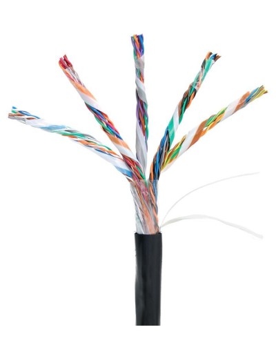 U/UTP 25pair, Cat5, Out, PE (EC-UU025-5-PE-BK-3). Кабель «витая пара» (LAN) для структурированных систем связи. NETLAN в Воронеже